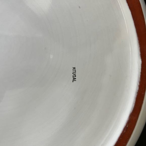 White Ceramic Appetizer Dip Tray. Made in Portugal. Vintage - Picture 3 of 5